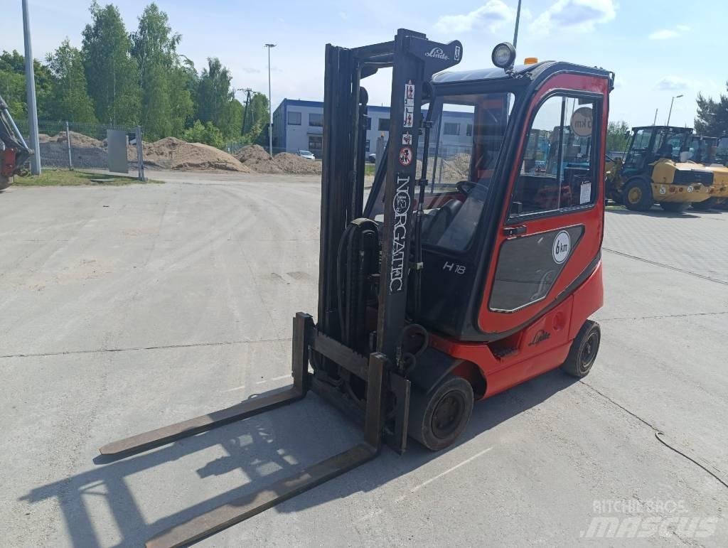 Linde H 18 T-03 Gasstapler