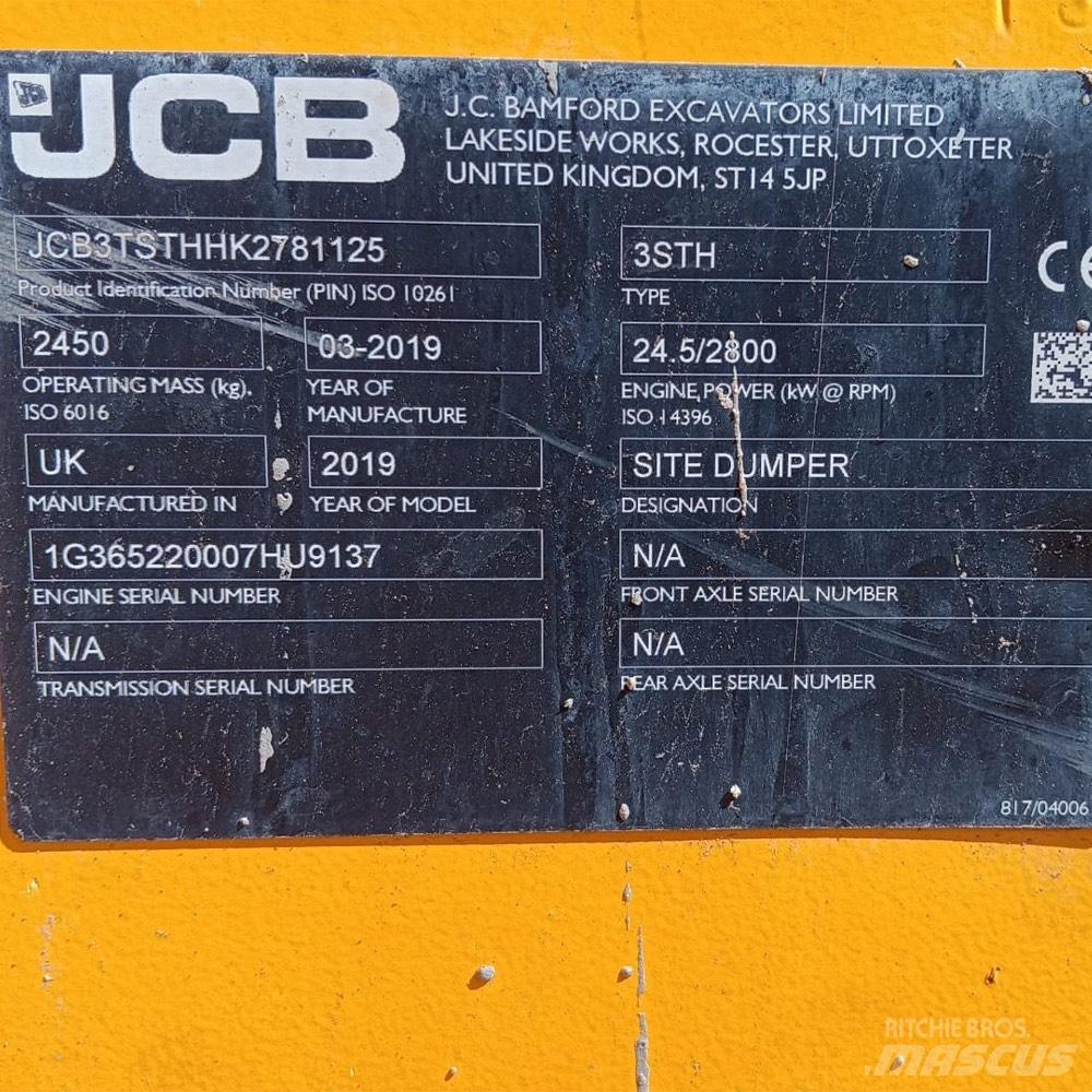 JCB 3TSTH Minidumper