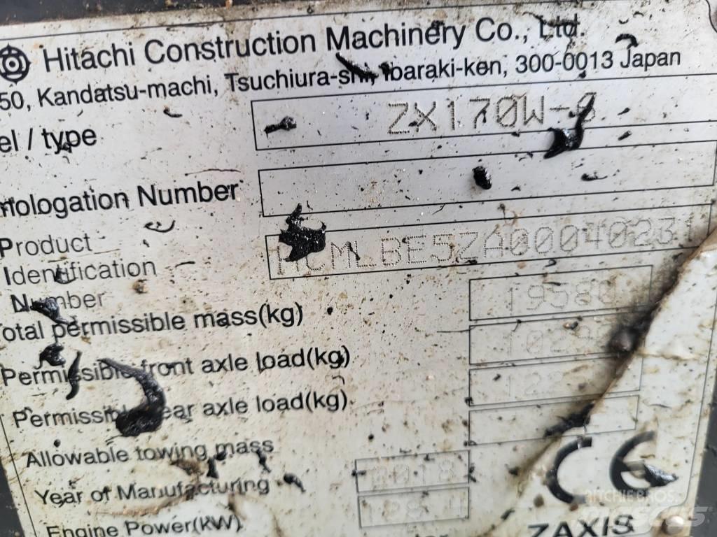 Hitachi ZX170W-6 Mobilbagger