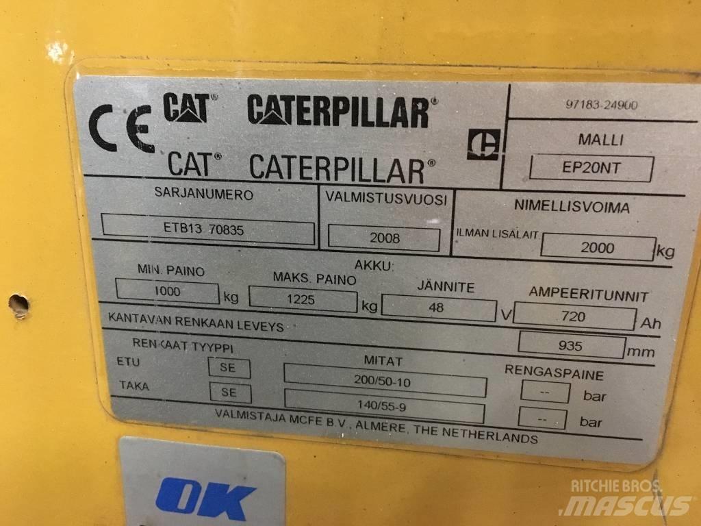 CAT EP 20 NT Elektrostapler