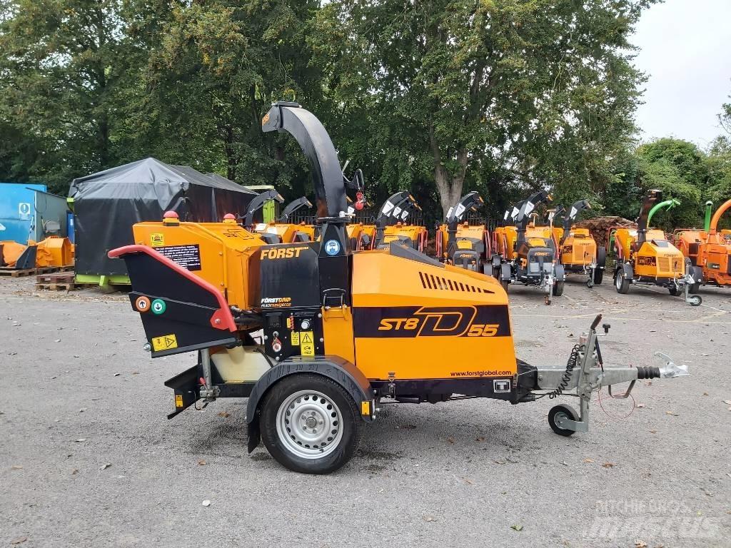 Forst ST8D Holzhäcksler