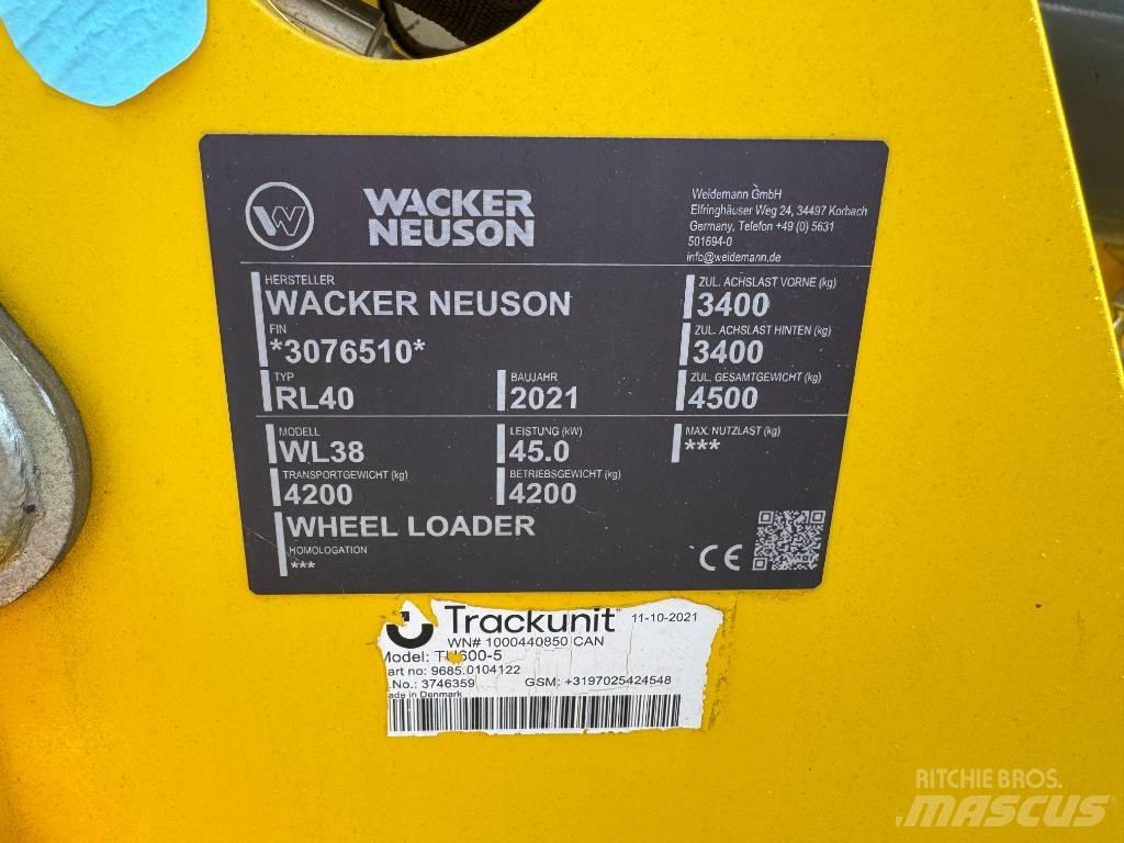 Wacker Neuson WL38 Radlader