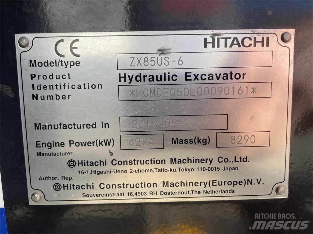 Hitachi ZX 85 US-6 Midibagger  7t - 12t