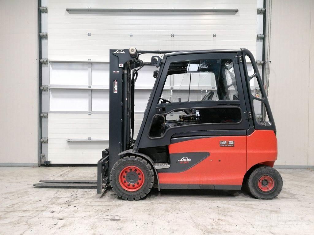 Linde E50HL-01 Elektrostapler