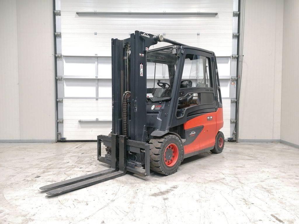 Linde E50HL-01 Elektrostapler