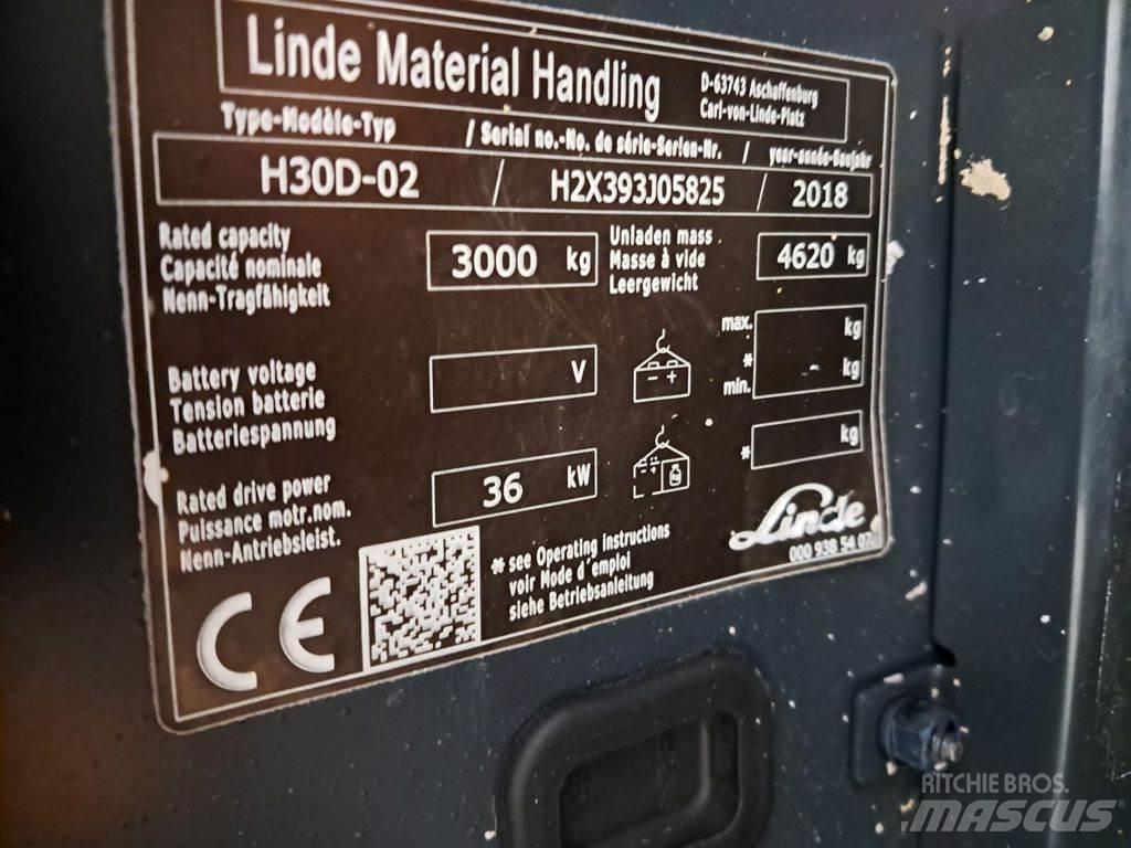 Linde H30D-02 Dieselstapler