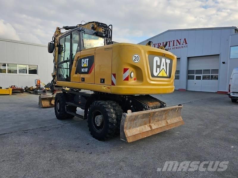 CAT M 318 F Mobilbagger