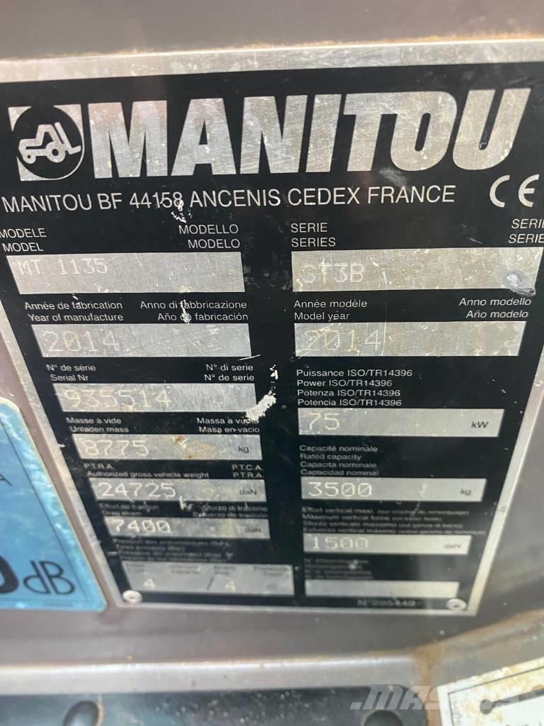 Manitou MT 1135 Teleskoplader