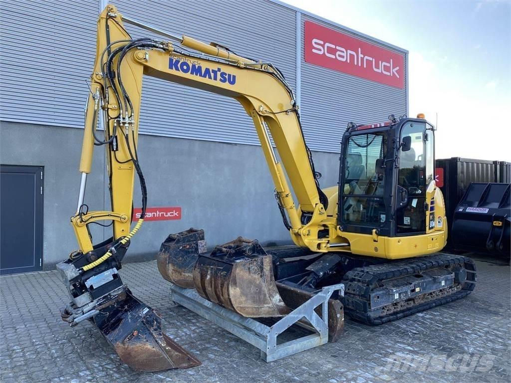 Komatsu PC80MR-5EO Mobilbagger