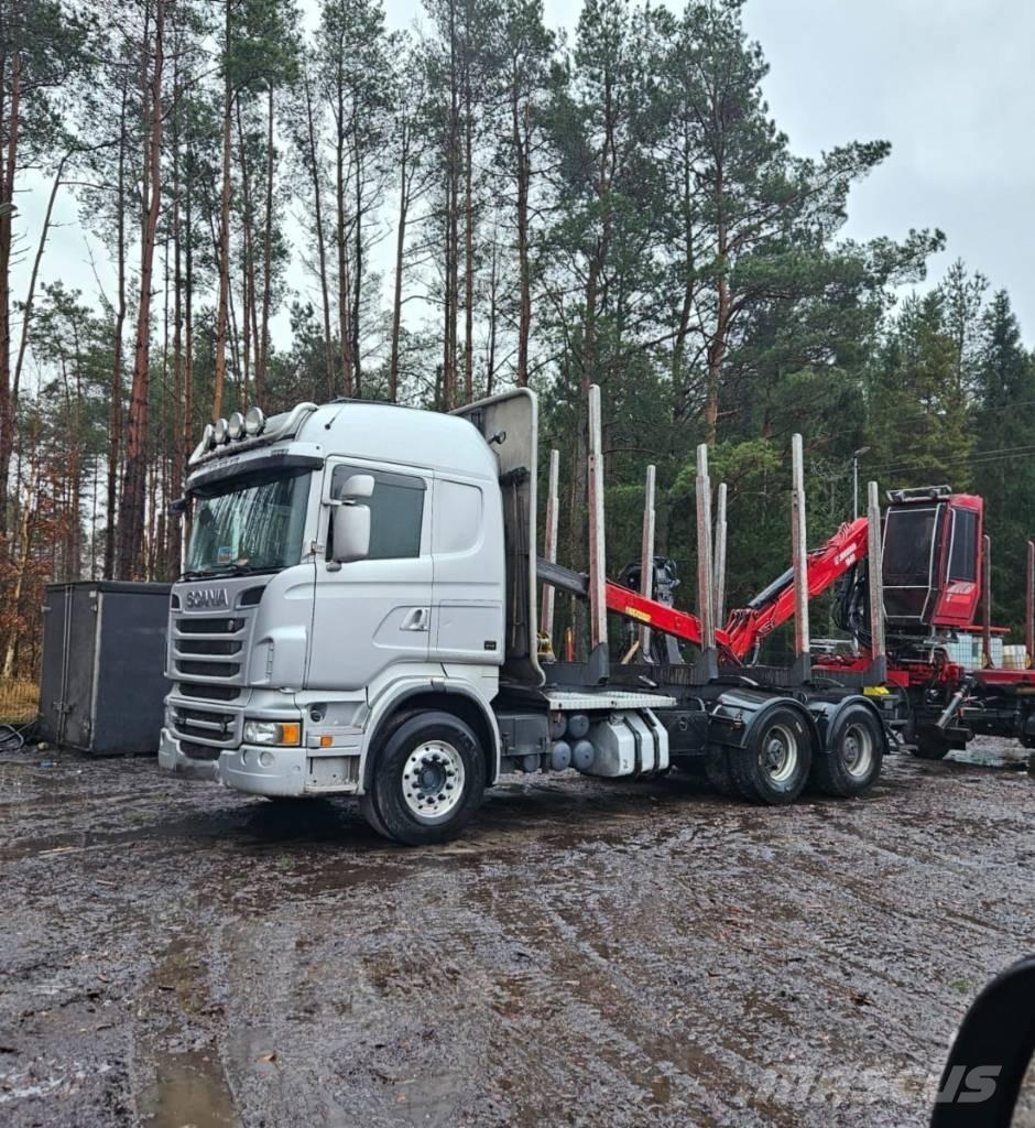 Scania R 730 Holztransporter