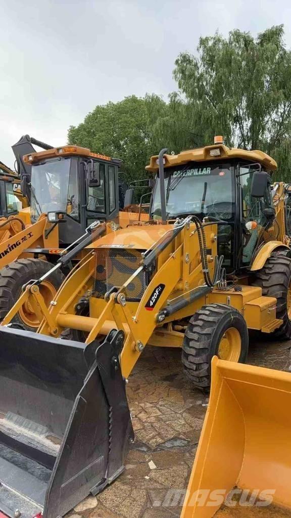CAT 420 F Baggerlader