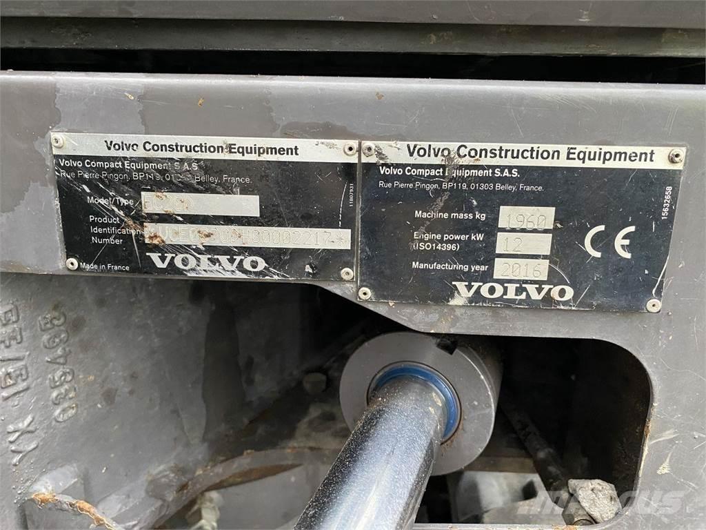 Volvo EC20D Mobilbagger
