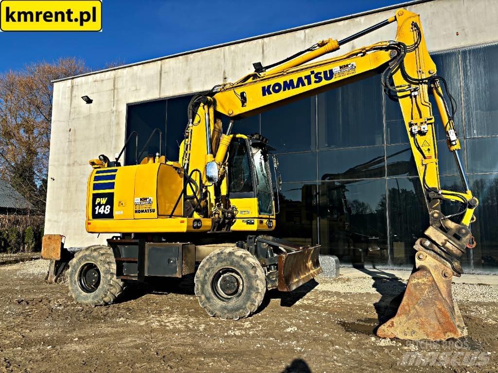 Komatsu PW 148 Mobilbagger