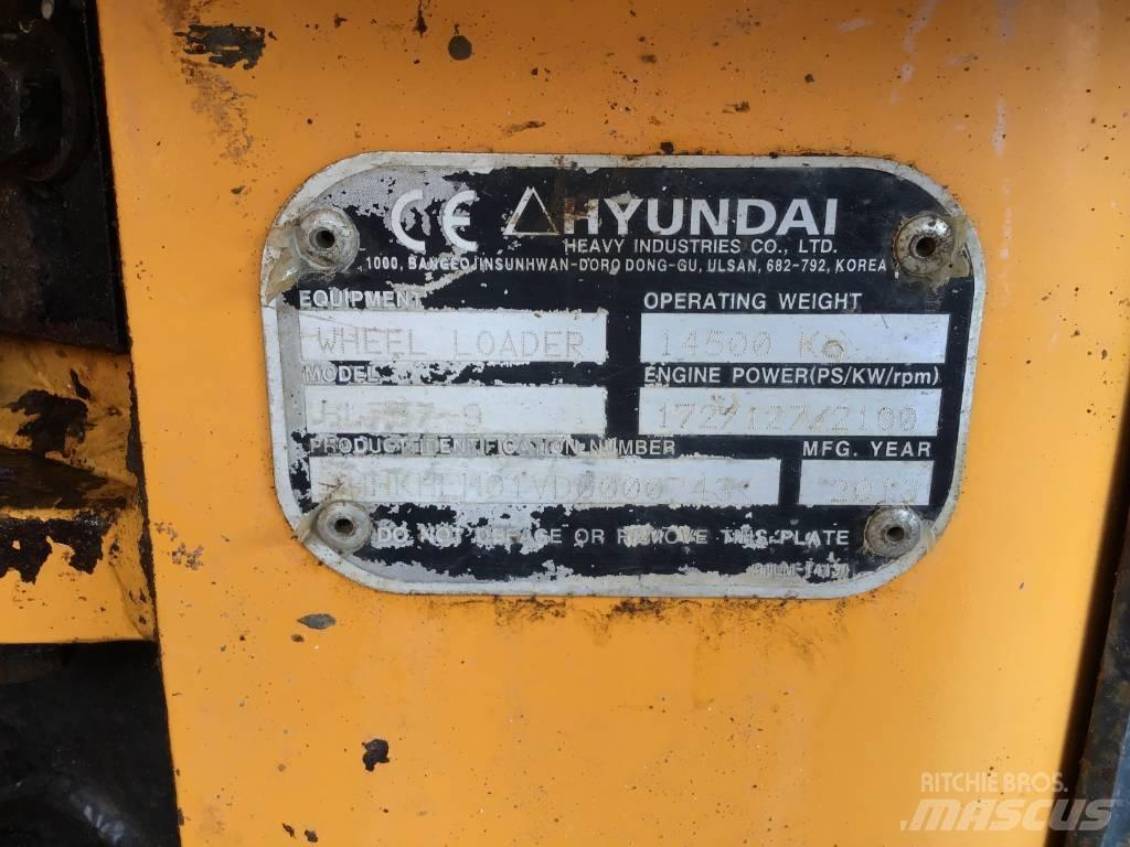 Hyundai HL 757-9 Radlader