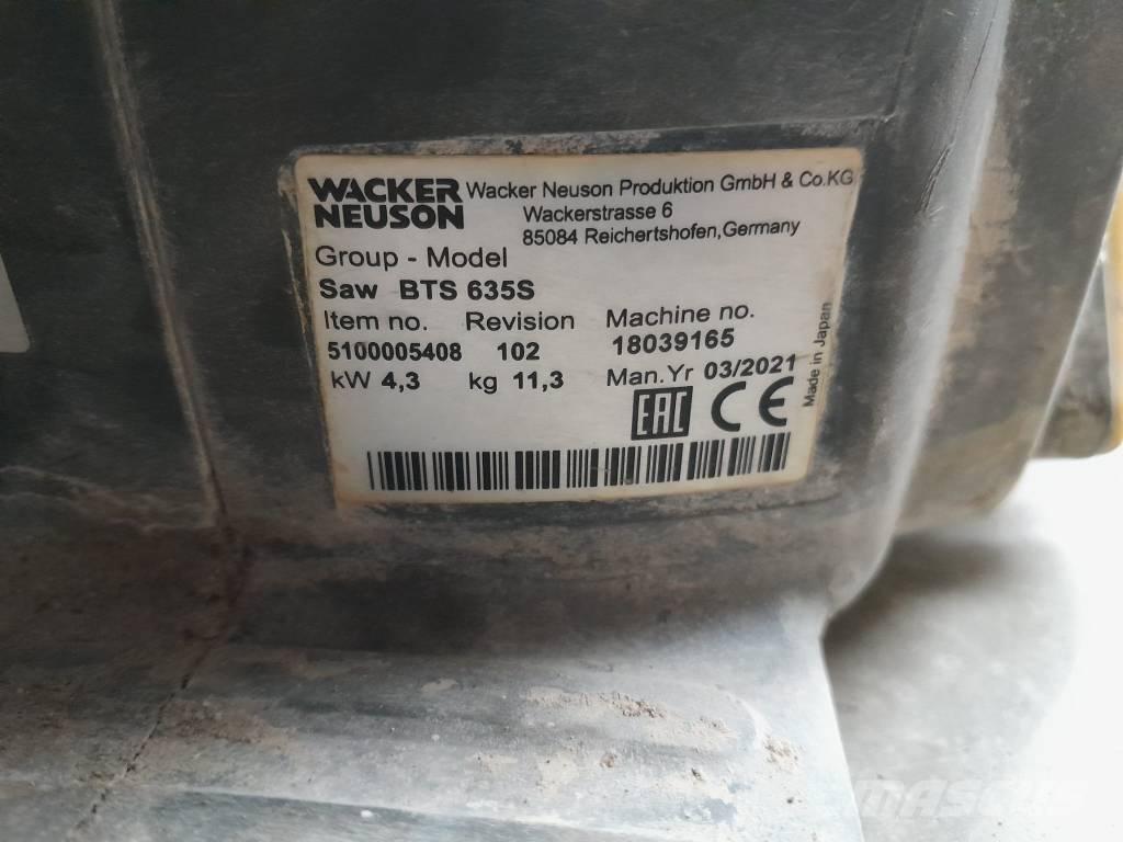 Wacker Neuson BFS635 Asphalt-/Betonsägen
