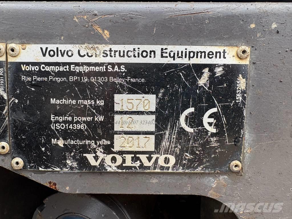 Volvo EC 15 D Minibagger < 7t