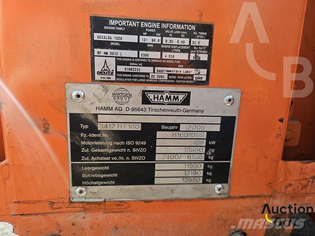 Hamm 3412 HT Vio Andere Walzen