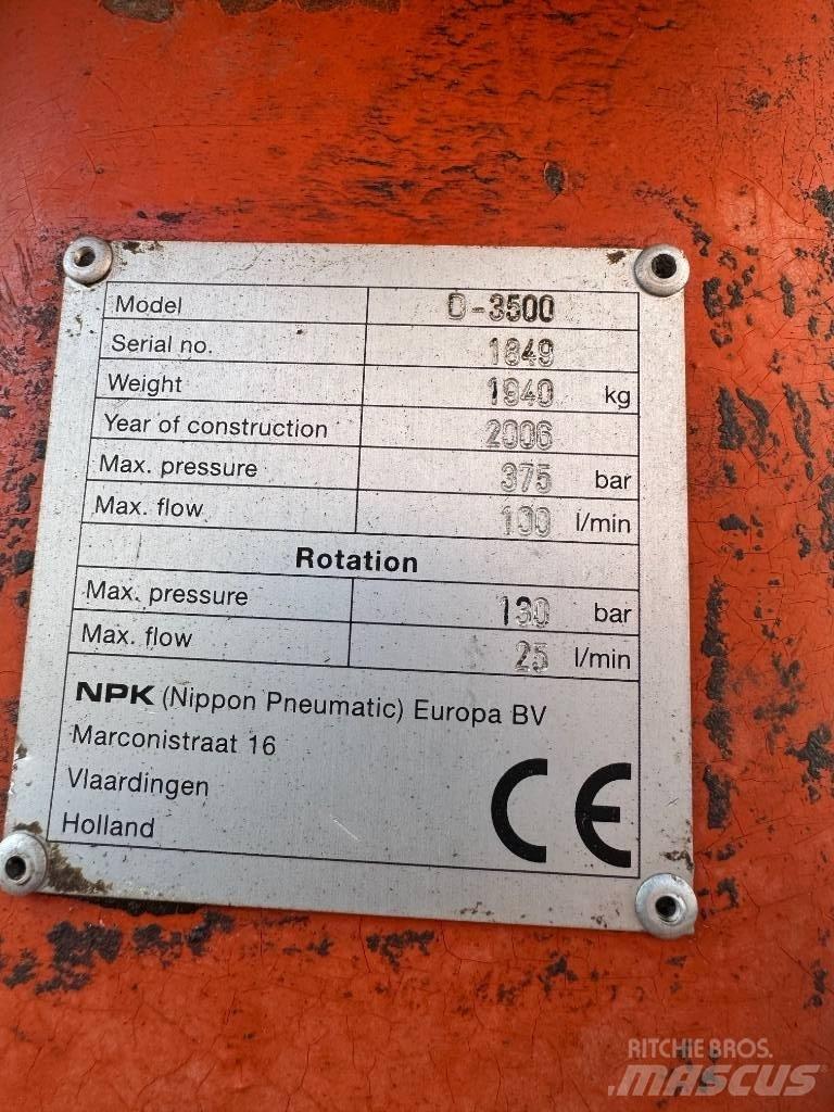 NPK D 3500 Greifer
