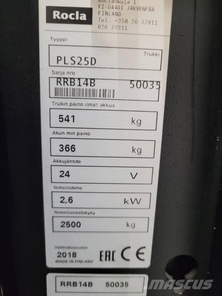 Rocla PLS25D Niederhub-Kommissionierer