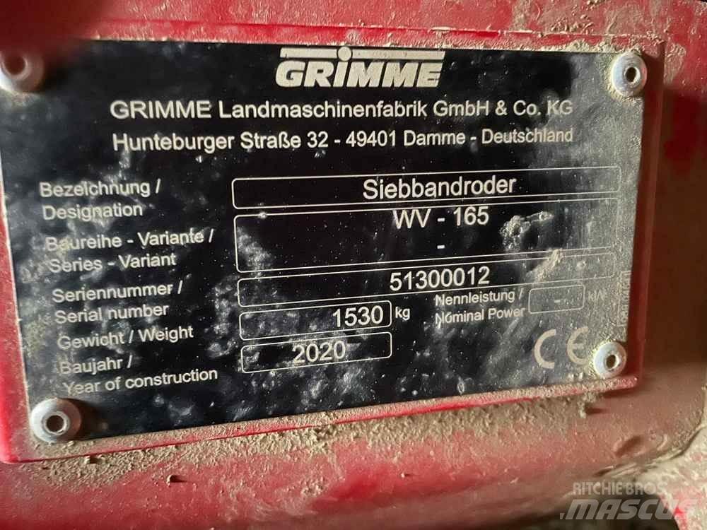 Grimme WV 165 Sonstige Landmaschinen