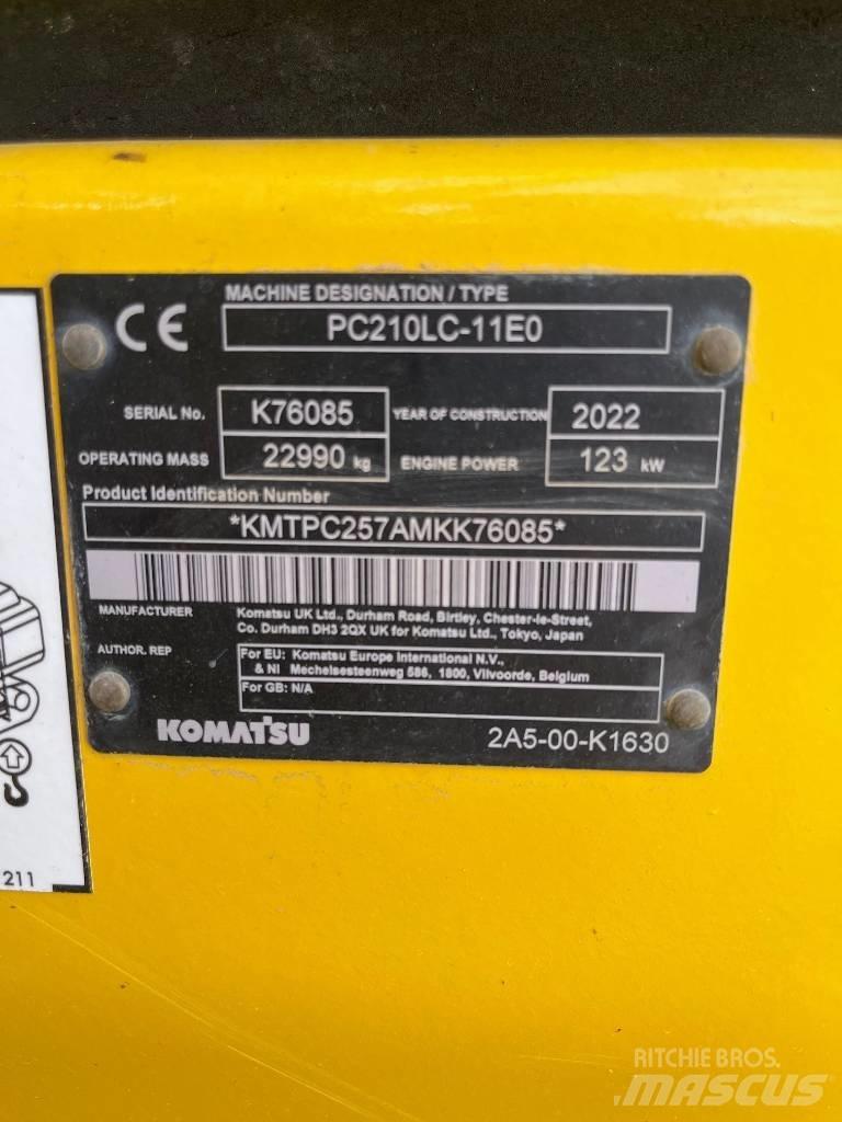 Komatsu PC210LC-11E0 Raupenbagger