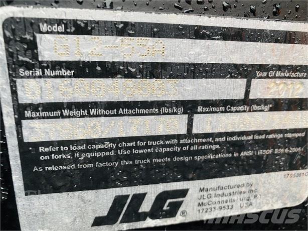 JLG G 12-55 A Teleskoplader