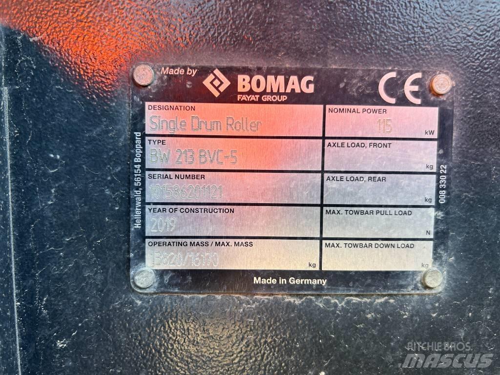 Bomag BW 213 Walzenzüge