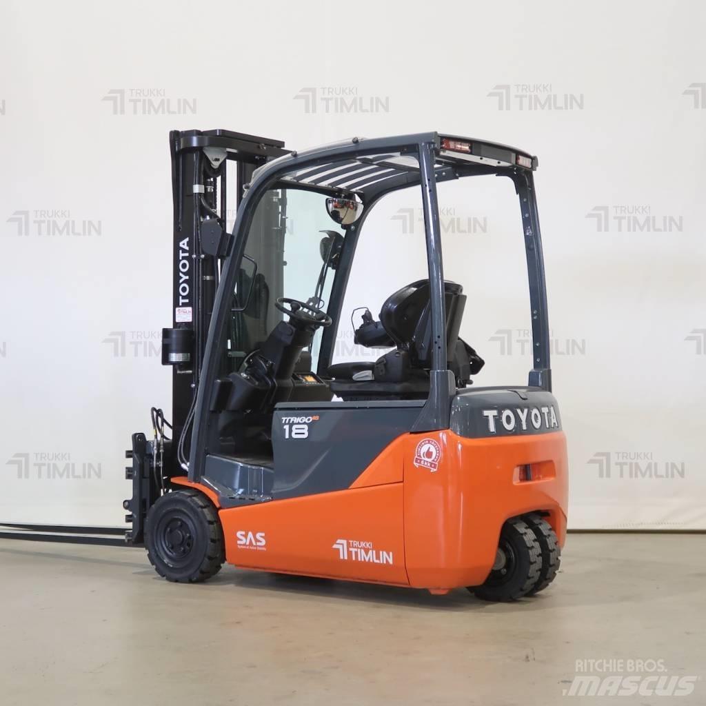 Toyota 8FBE18T Elektrostapler