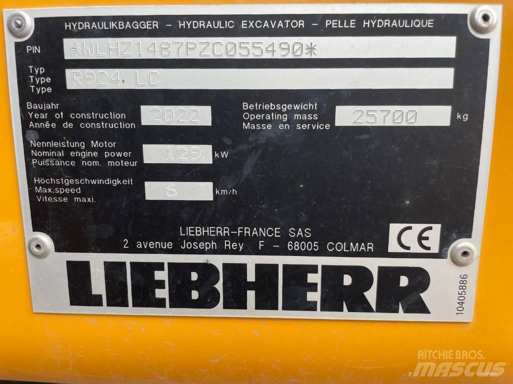 Liebherr R924 G8 Raupenbagger