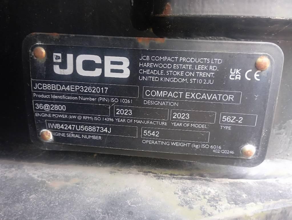 JCB JCB 56Z-2 Minibagger < 7t