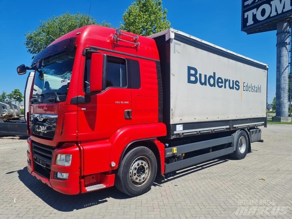 MAN TGS 18.360 / 6.1m Pritsche & Plane