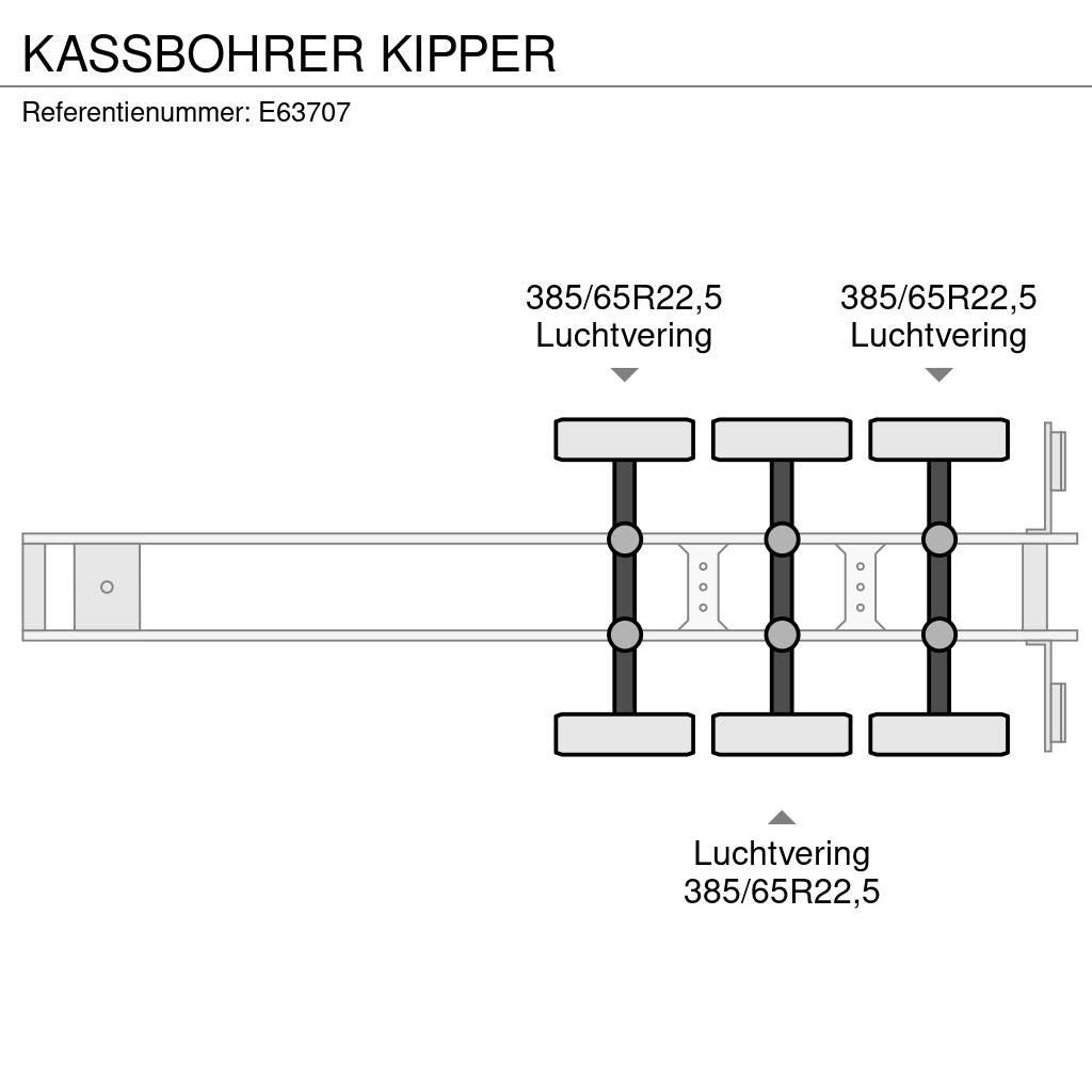 Kässbohrer KIPPER Kippladerauflieger