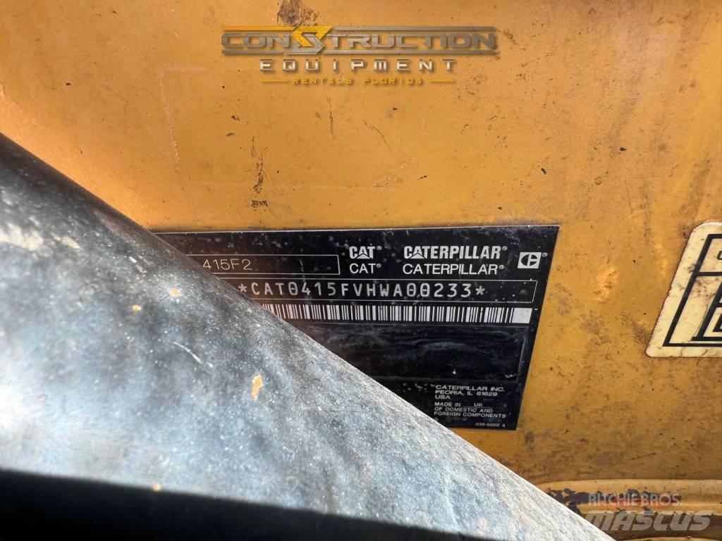 CAT 415F 2 Baggerlader