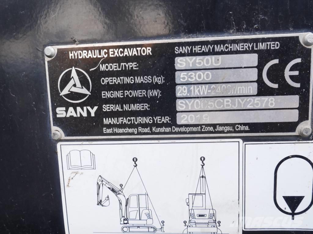 Sany SY 50 U Minibagger < 7t