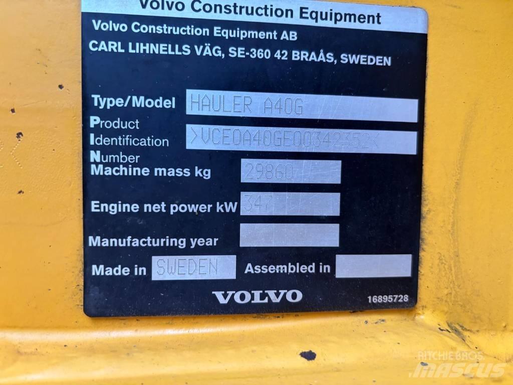 Volvo A 40 G Dumper - Knickgelenk