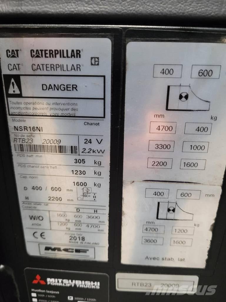 CAT NSR 16NI Selbstfahrstapler