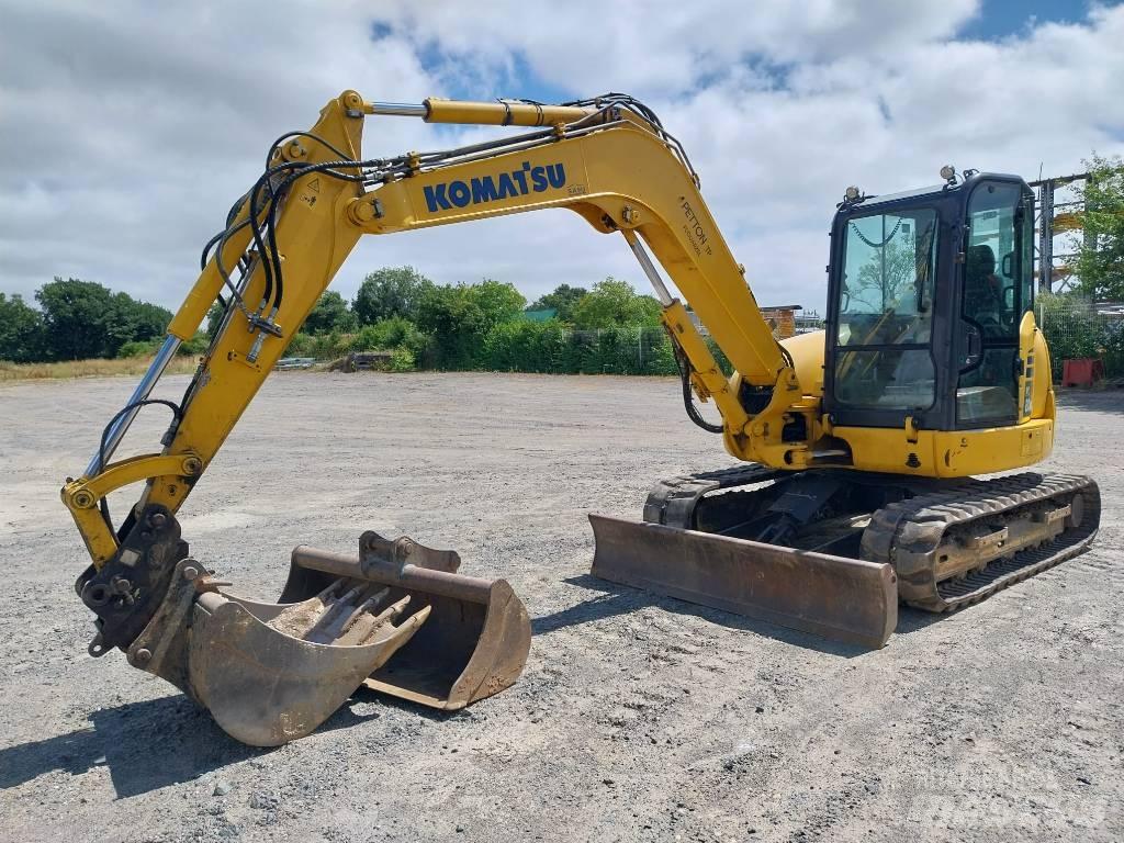Komatsu PC80MR-5 Midibagger  7t - 12t