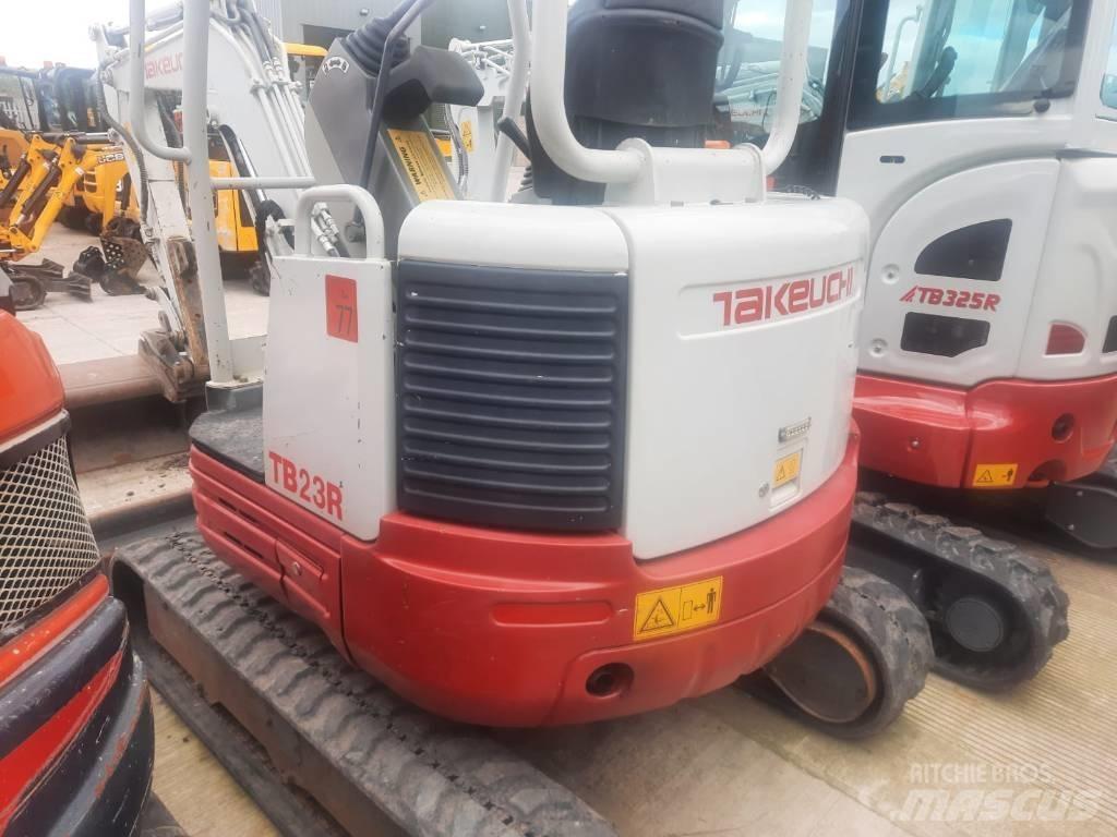 Takeuchi TB23R Minibagger < 7t