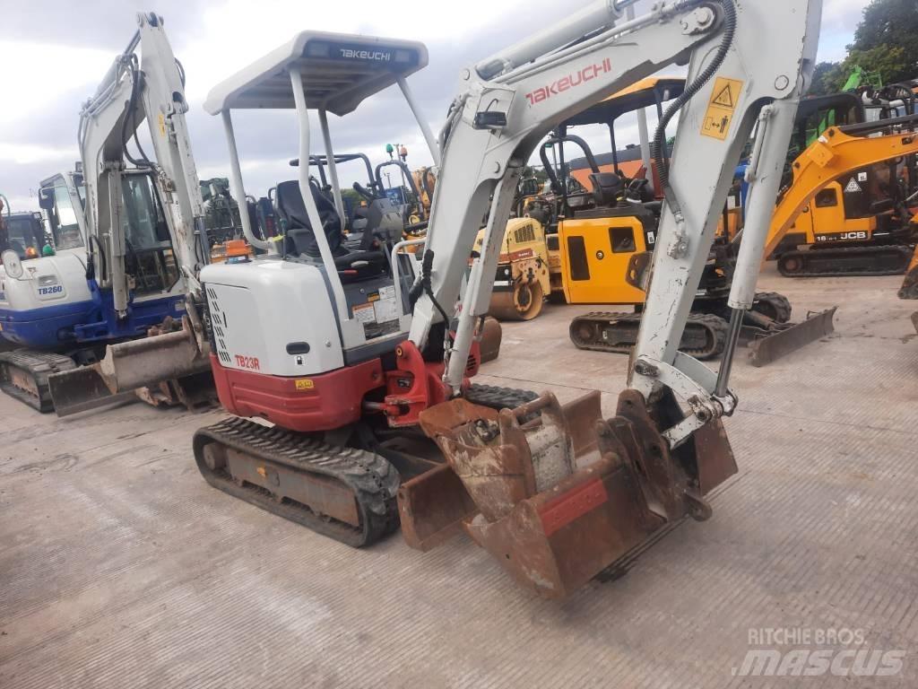 Takeuchi TB23R Minibagger < 7t