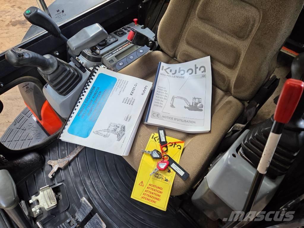 Kubota KX 101-3 A Minibagger < 7t