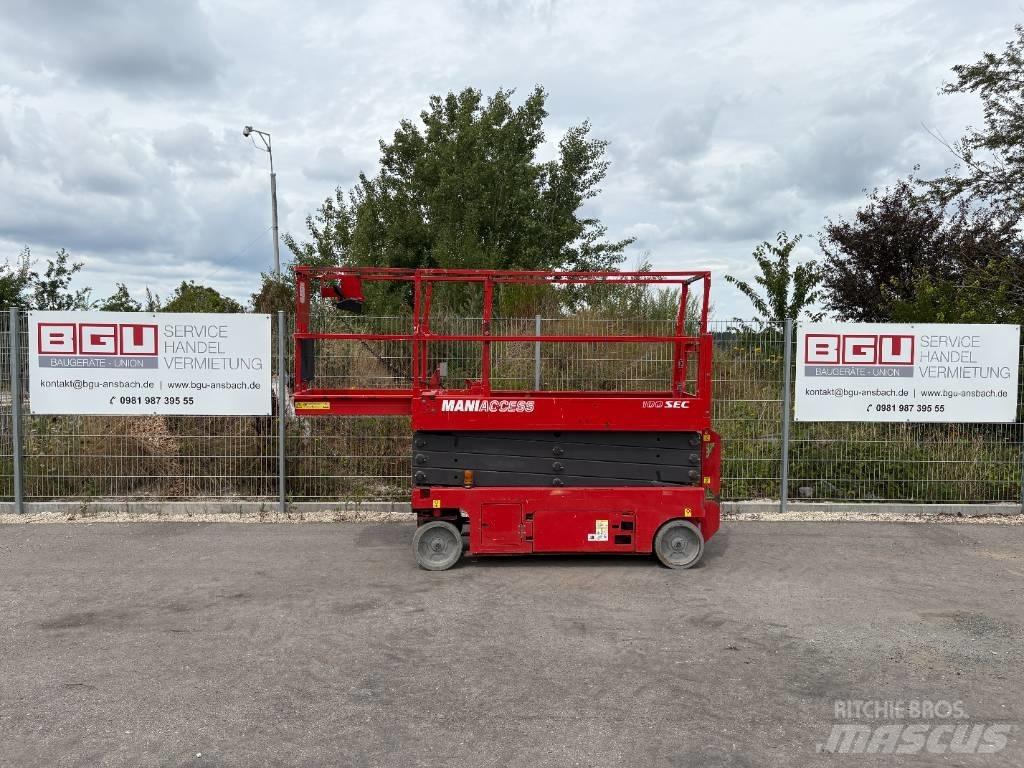 Manitou 100 SEC Scheren-Arbeitsbühnen