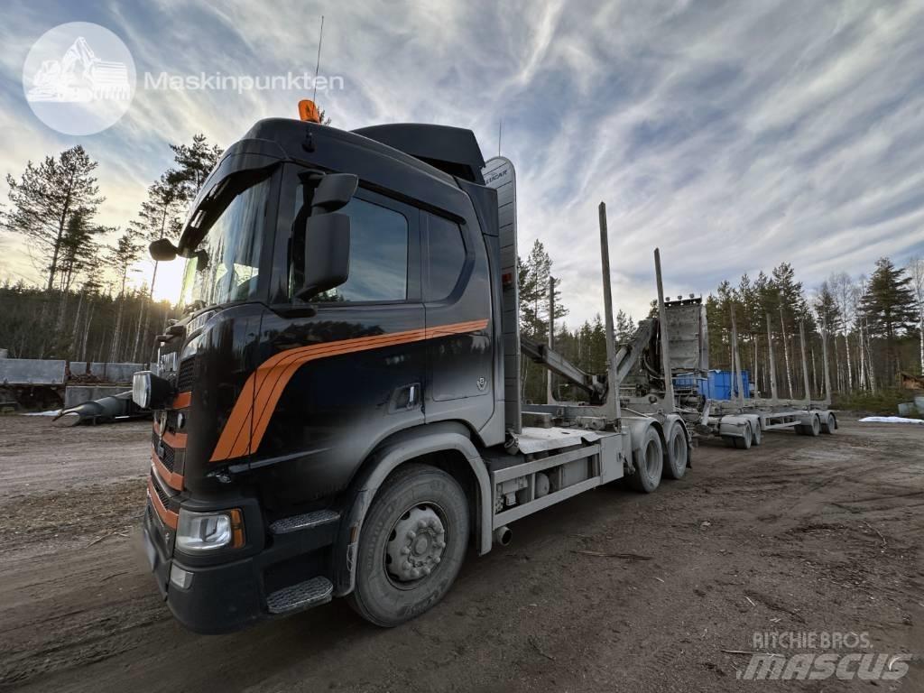 Scania R 650 Ekipage Holztransporter