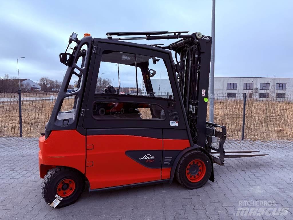 Linde E50/600HL/388 Elektrostapler