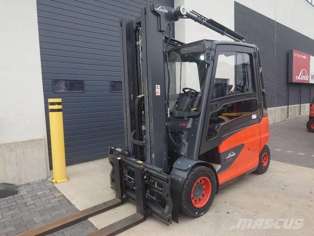 Linde E50/600HL/388 Elektrostapler