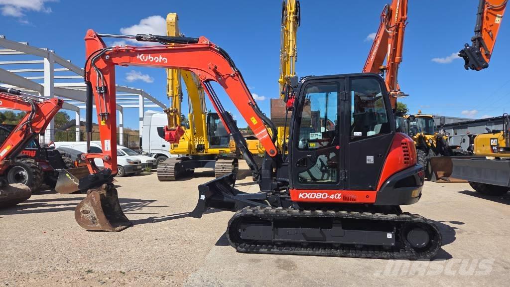 Kubota KX 080-4 Midibagger  7t - 12t