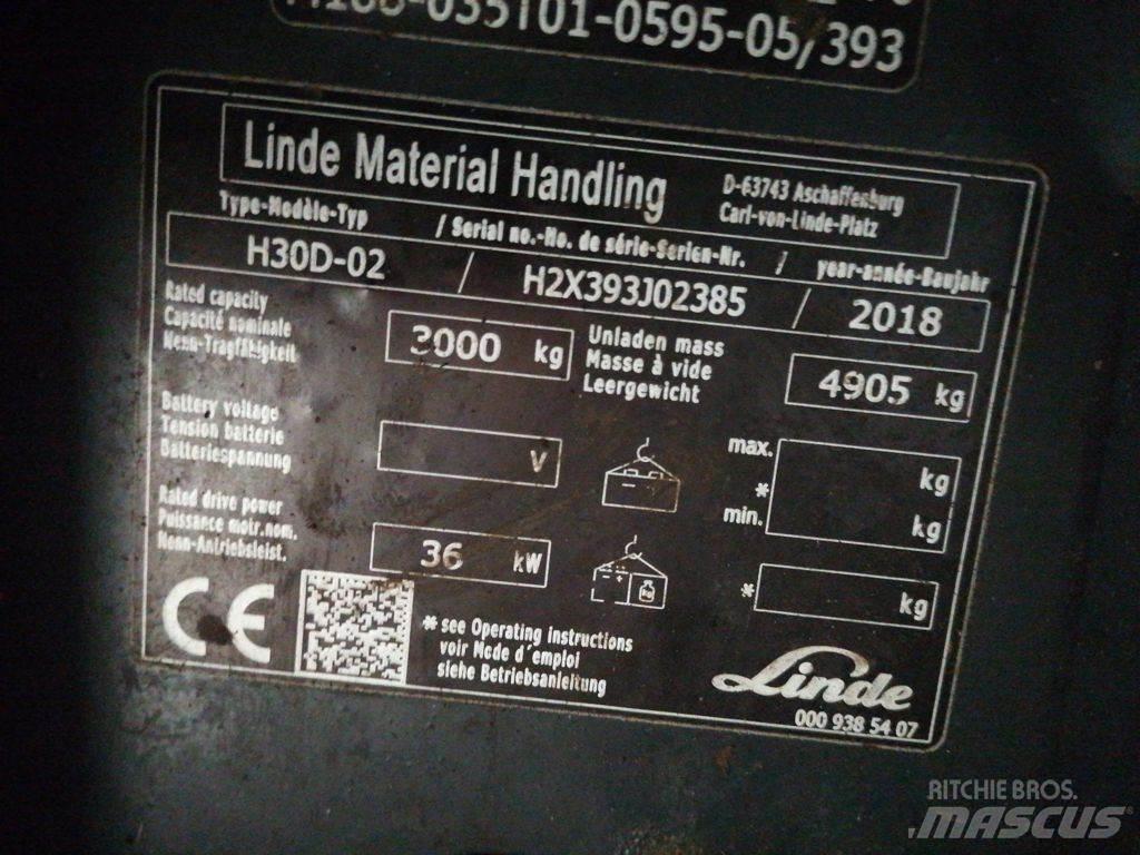 Linde H30D-02 Dieselstapler