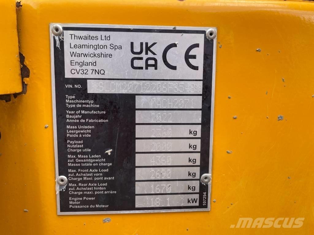 Thwaites MACH2071 Minidumper