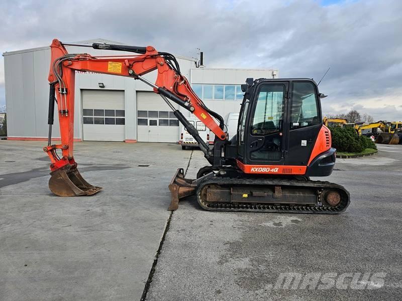 Kubota KX 080-4 Midibagger  7t - 12t