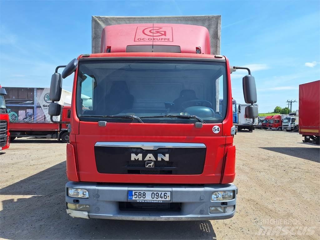 MAN TGL 8.180 Pritschenwagen/Pritschenwagen mit Seitenklappe