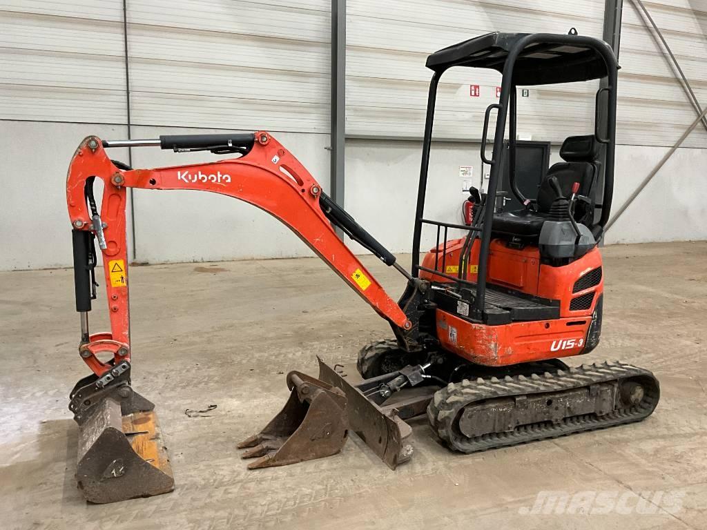 Kubota U 15-3 Minibagger < 7t